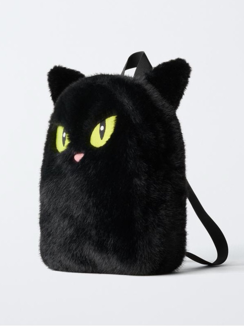 NWT Zara Kids HALLOWEEN FAUX FUR CAT
BACKPACK